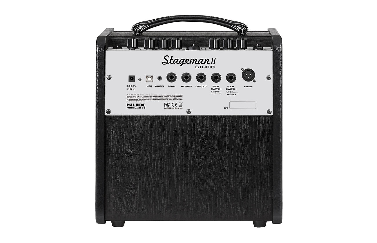 NUX Stageman II AC-60 Acoustic Guitar Amplifier