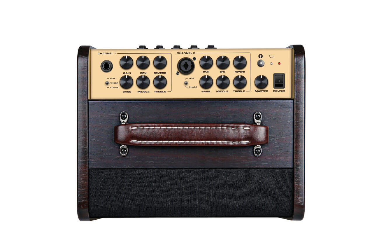 NUX AC-80 Stageman II 80W Battery-Powered Acoustic Guitar Amplifier