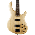 Cort Action Bass DLX 4-String Bass w/ Markbass EQ – Open Pore Natural
