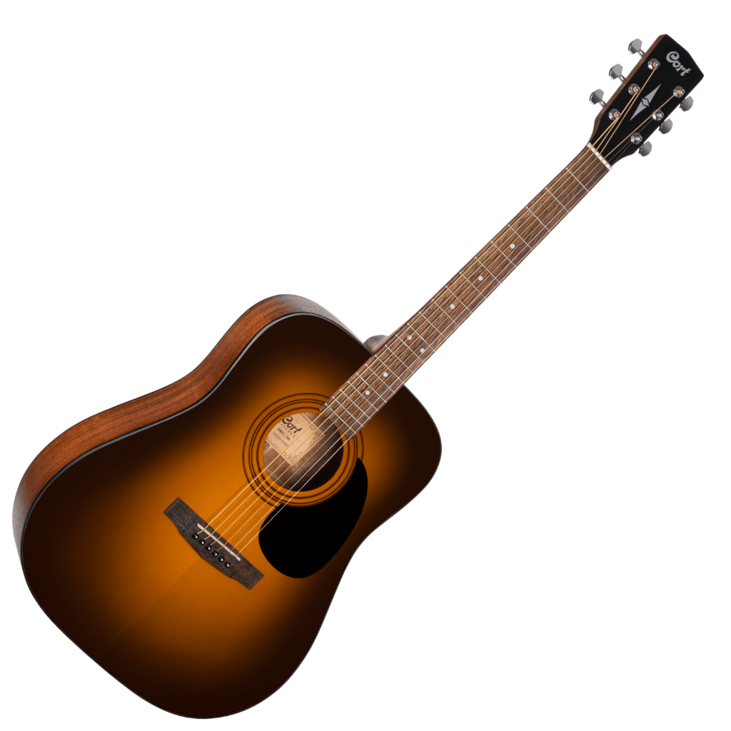 Cort AD810 OP Acoustic Guitar – Satin Sunburst
