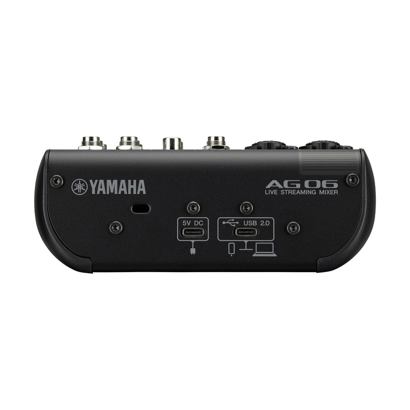 YAMAHA AG06MK2 6-CHANNEL LOOPBACK AUDIO USB MIXER