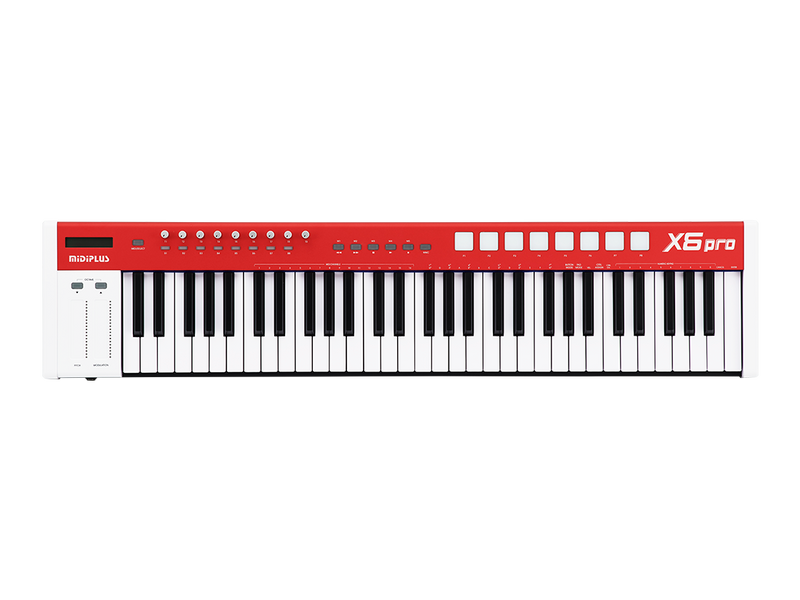 Midiplus X6 Pro 61-Key Midi Keyboard Controller