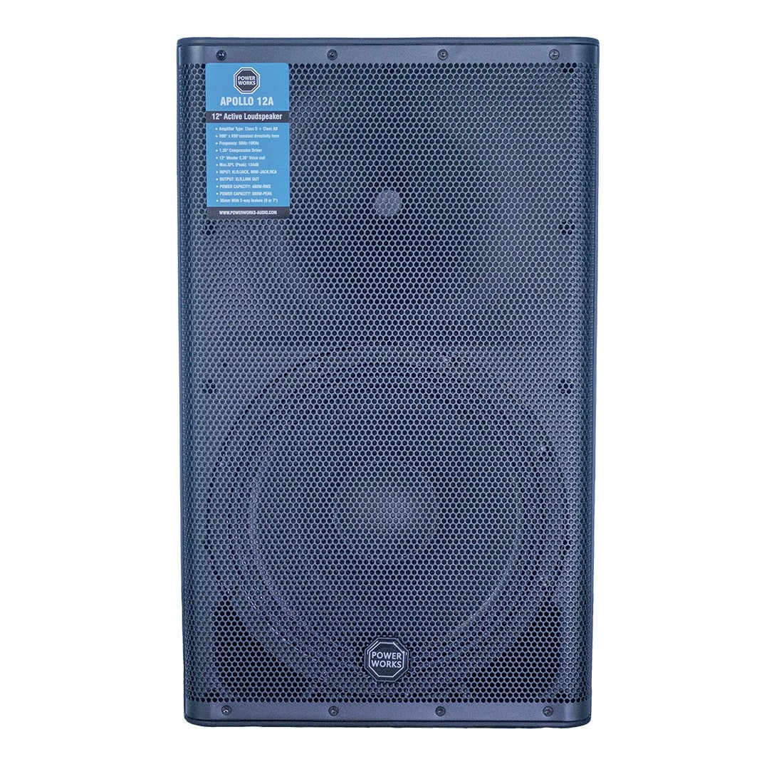 PowerWorks APOLLO 12A 1600W 12-inch Active Speaker
