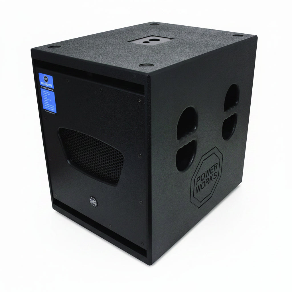PowerWorks ARTEMIS-15SB 15-Inch Active Subwoofer - Black