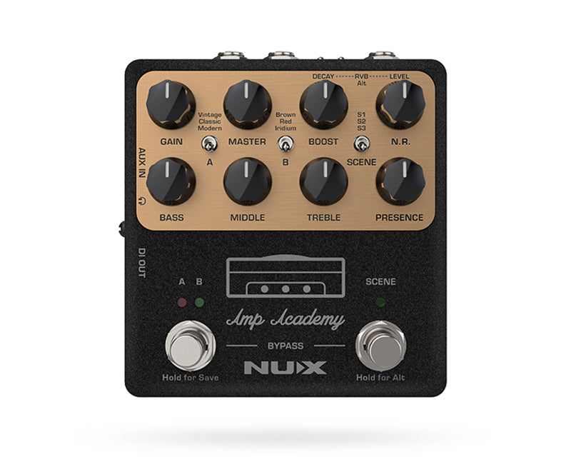 NUX NGS-6 Amp Academy Stompbox Amp Modeler Pedal