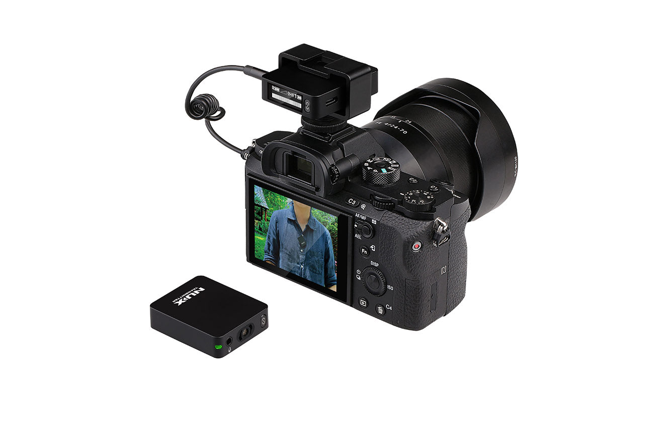 Nux B-10 Vlog 2.4GHz Wireless Lavalier Microphone System