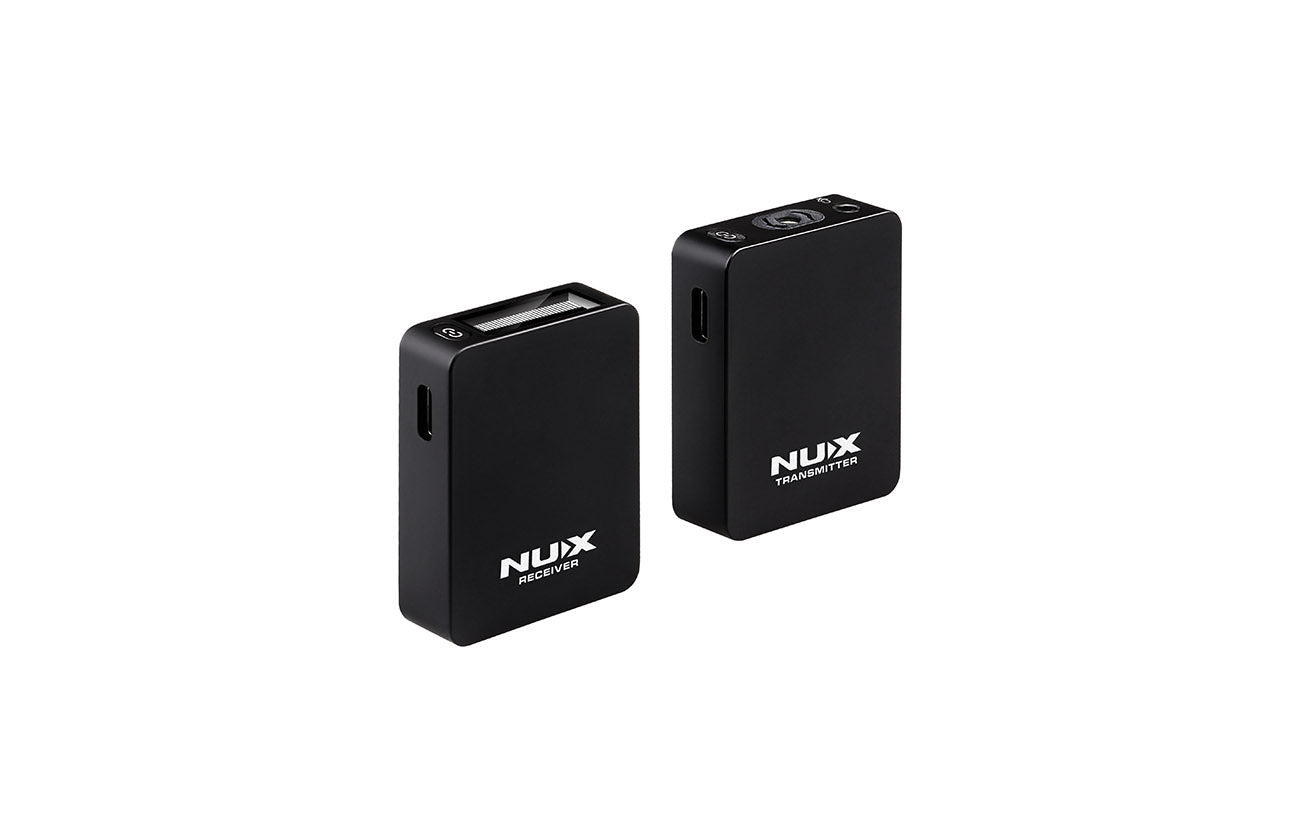 Nux B-10 Vlog 2.4GHz Wireless Lavalier Microphone System