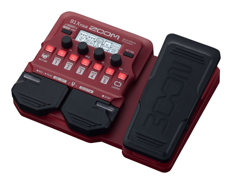 ZOOM B1 FOUR/ B1X FOUR MULTI EFFECTS BASS PROCCESSOR