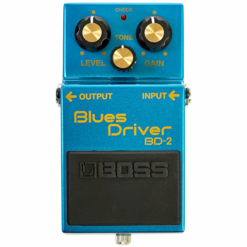 Boss BD-2-B50A 50th Anniversary Blues Driver Overdrive Effects Pedal - Metallic Blue