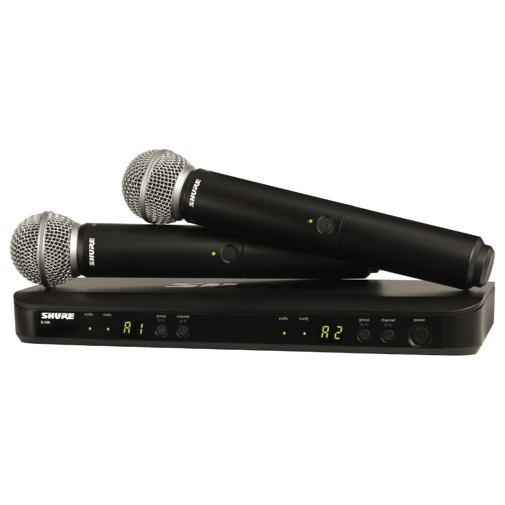 Shure BLX288/SM58 Dual Wireless Microphone System