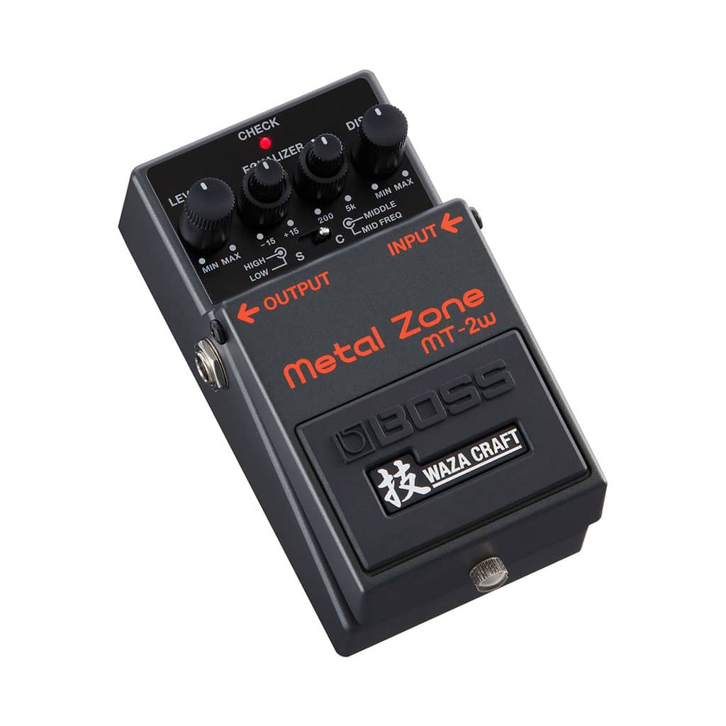 Boss MT-2W Metal Zone Waza Craft Distortion Effects Pedal