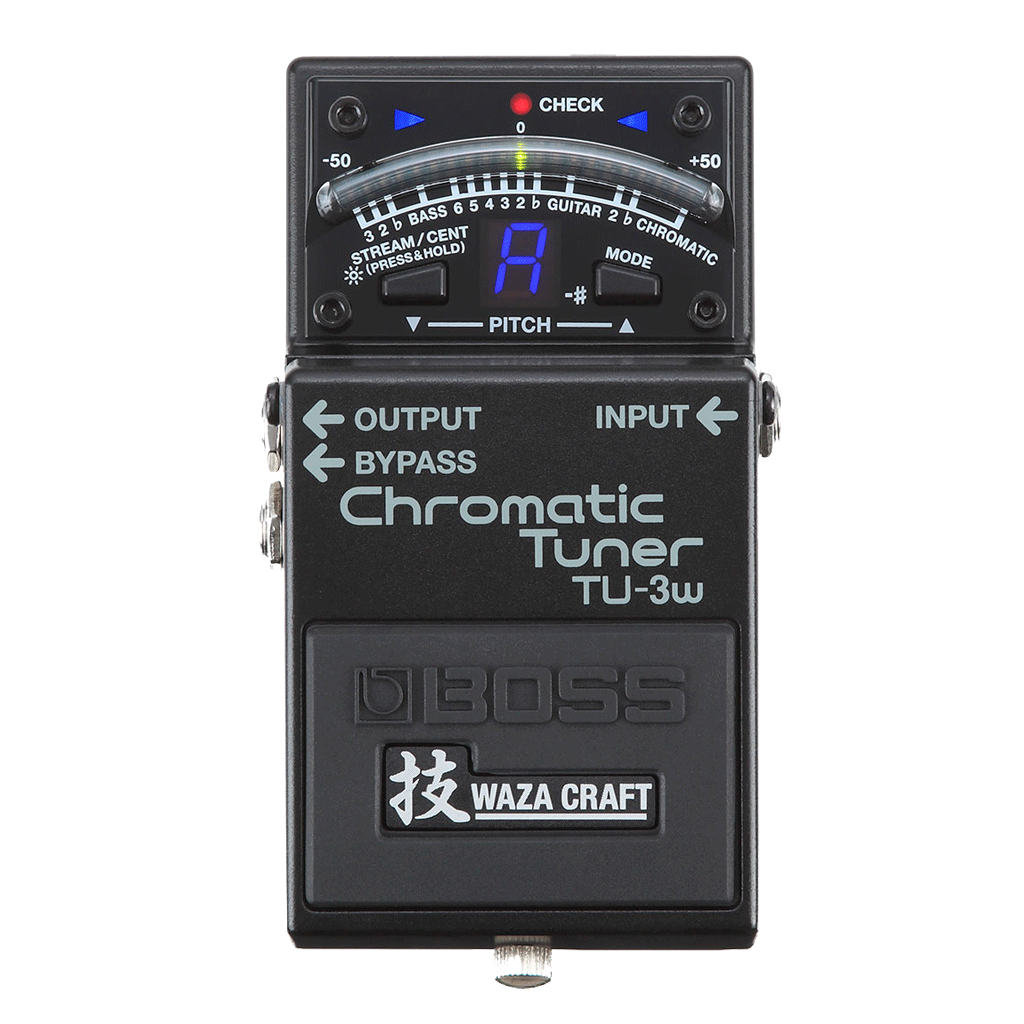 BOSS TU-3W Waza Craft Chromatic Tuner Pedal