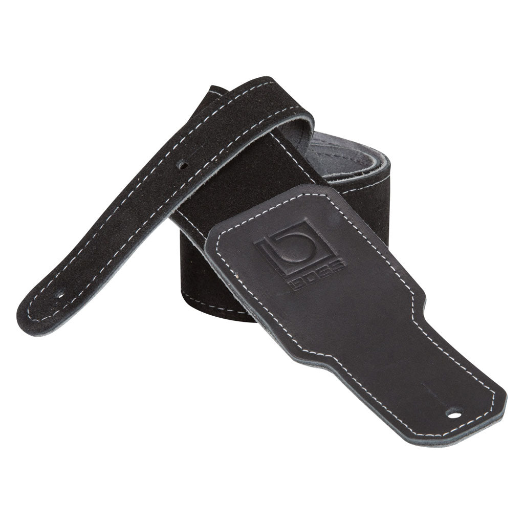 Boss BSS-25 2.5″ Premium Suede Guitar Strap - Black