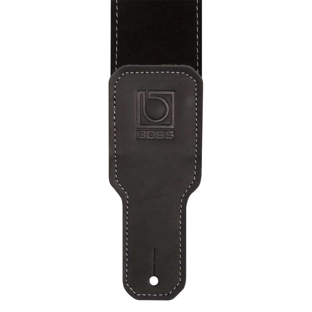 Boss BSS-25 2.5″ Premium Suede Guitar Strap - Black