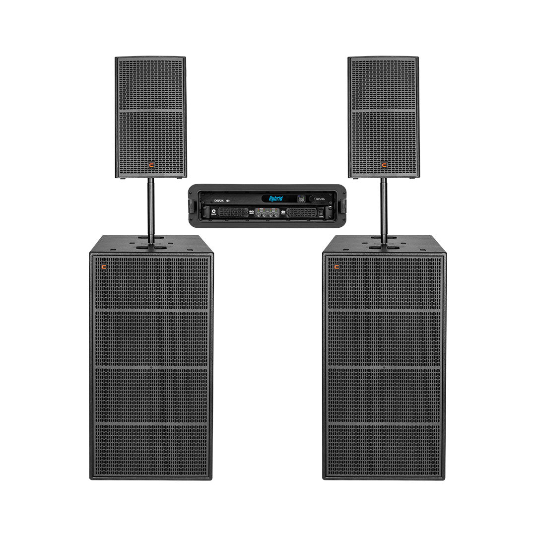 Celto Acoustique CT12V–CSW218C Complete PA Combo System