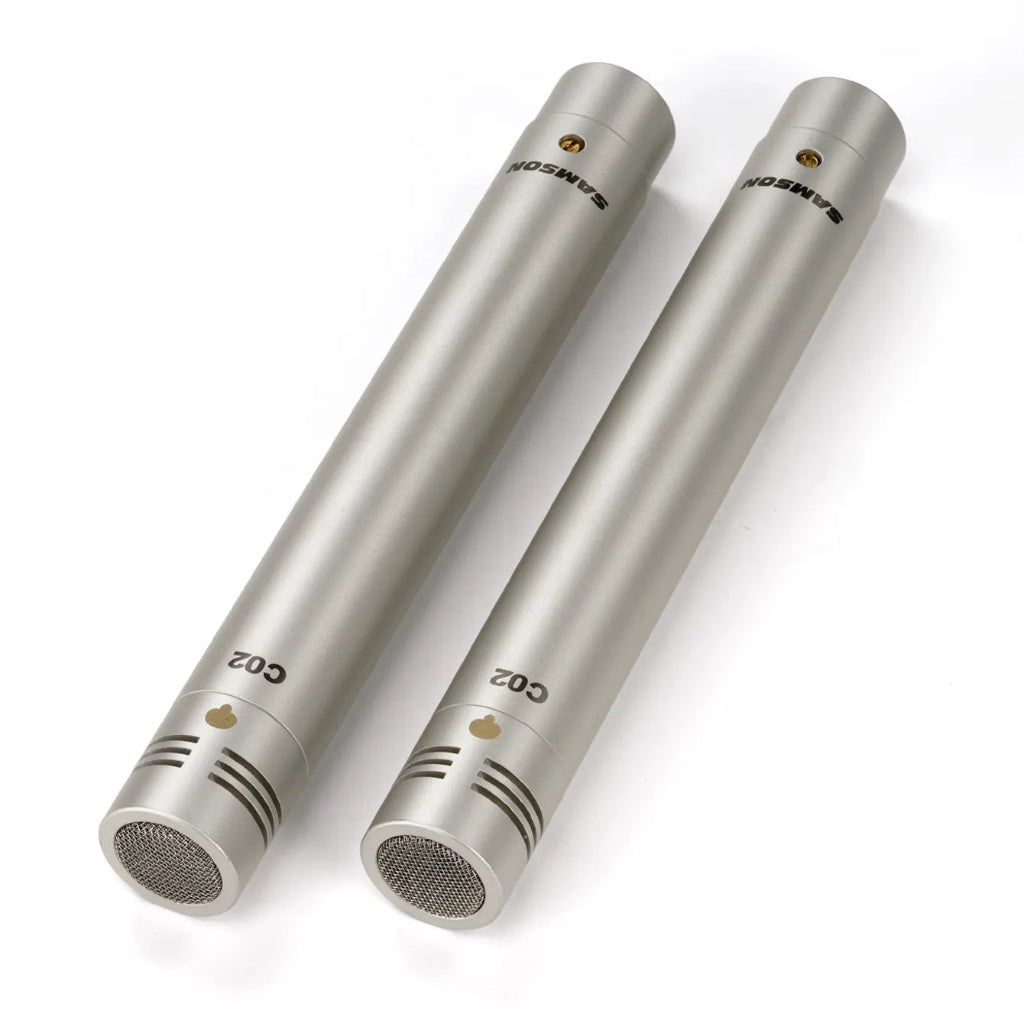 Samson C02 Small-Diaphragm Cardioid Condenser Microphone Pair