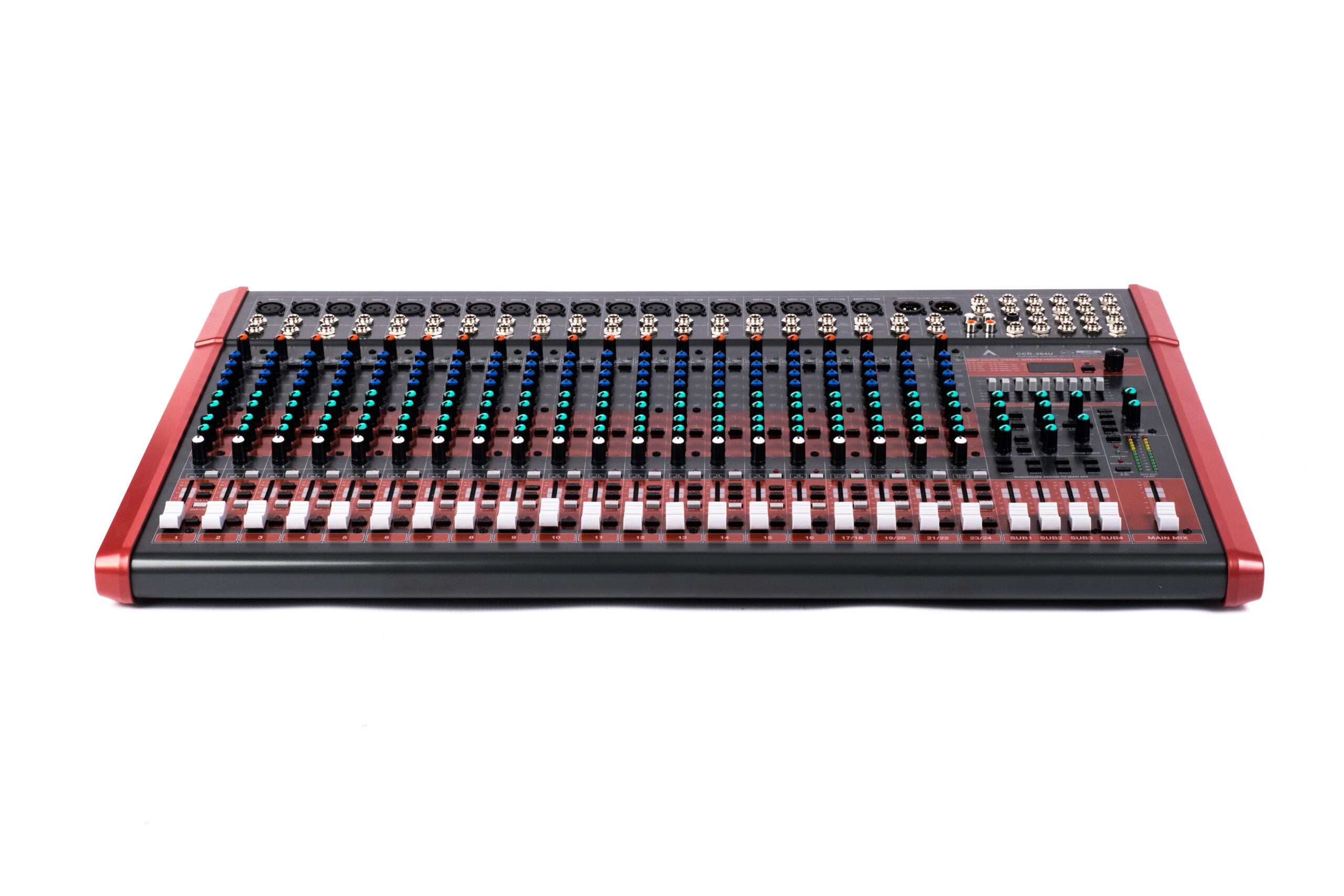 Agera Acoustics CCR-264U 26-Channel Analog Mixer with USB & FX