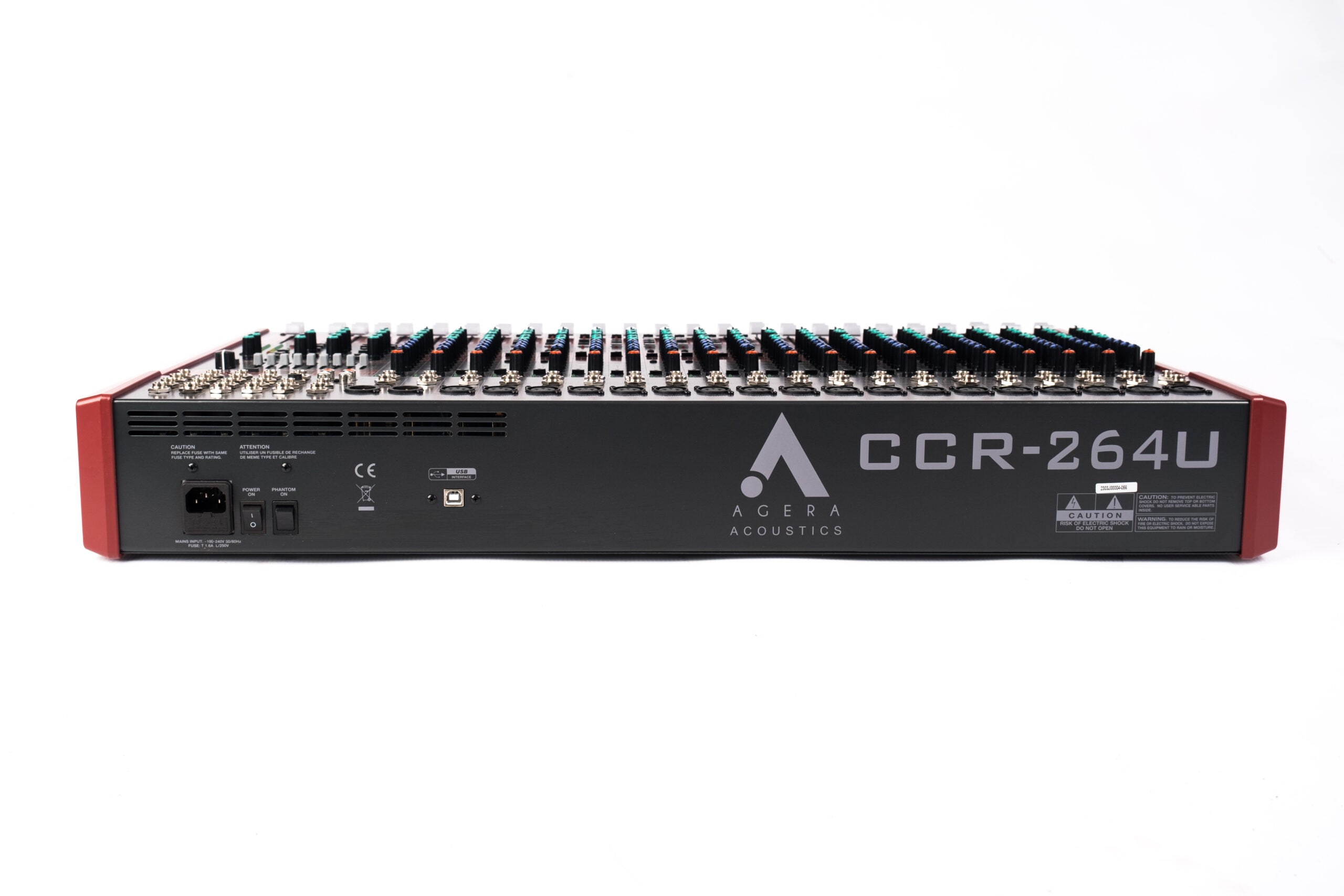 Agera Acoustics CCR-264U 26-Channel Analog Mixer with USB & FX