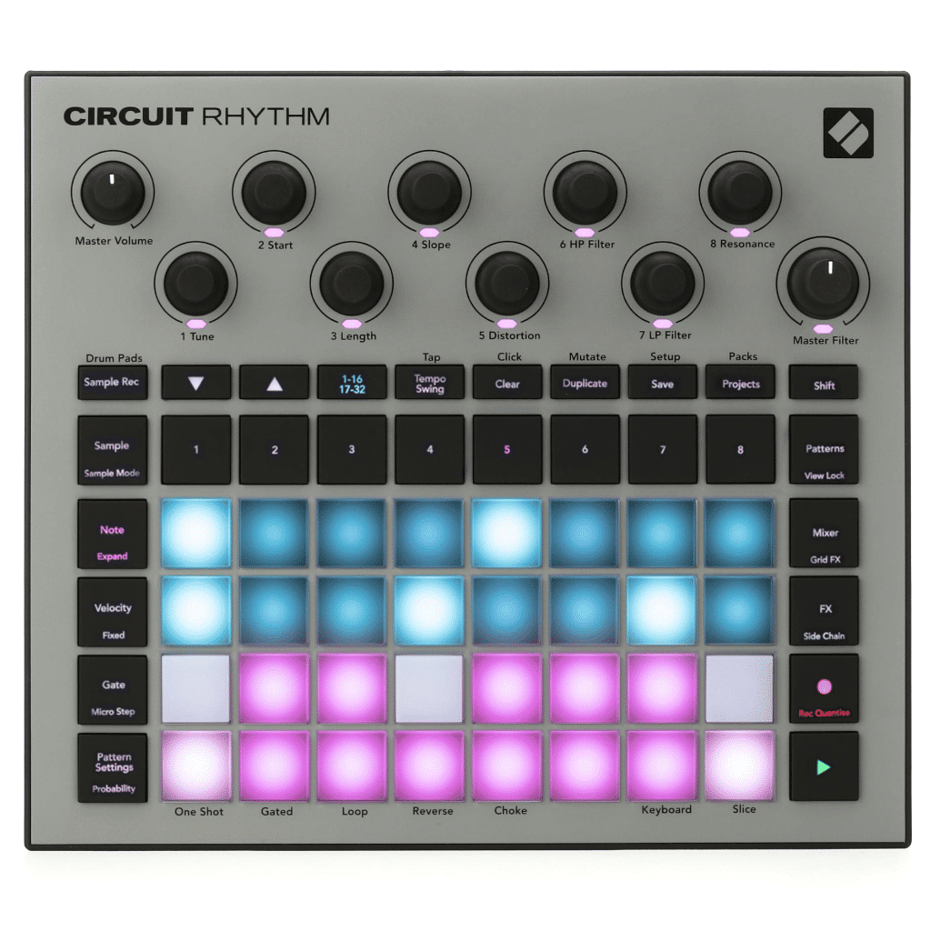 Novation Circuit Rhythm – Standalone Sampler & Groovebox
