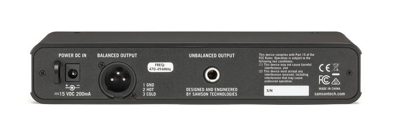 Samson Concert 88X SE10 Wireless Earset System