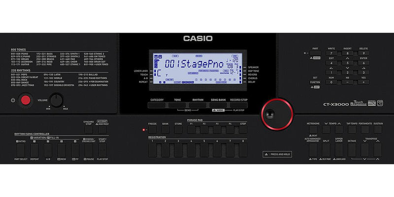 Casio CT-X3000 61-Key Keyboard