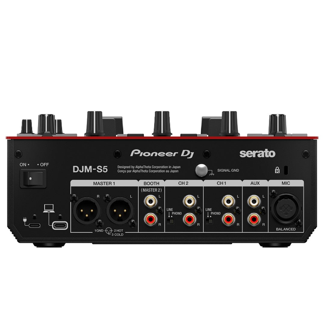 Pioneer DJ DJM-S5 Scratch-Style 2-channel DJ Mixer