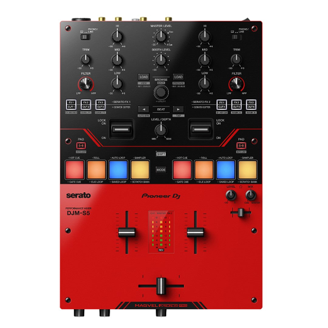 Pioneer DJ DJM-S5 Scratch-Style 2-channel DJ Mixer