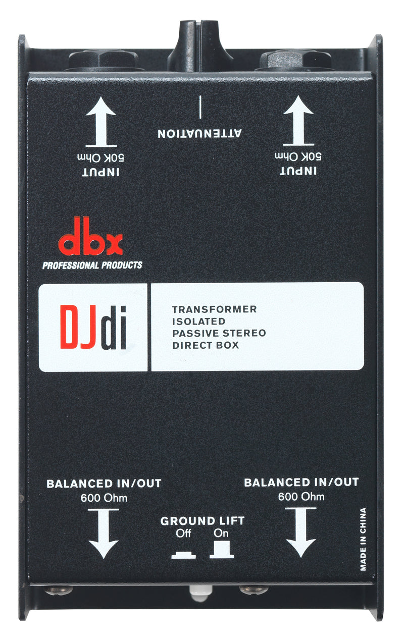 DBX DJDI 2CH PASSIVE DIRECT BOX