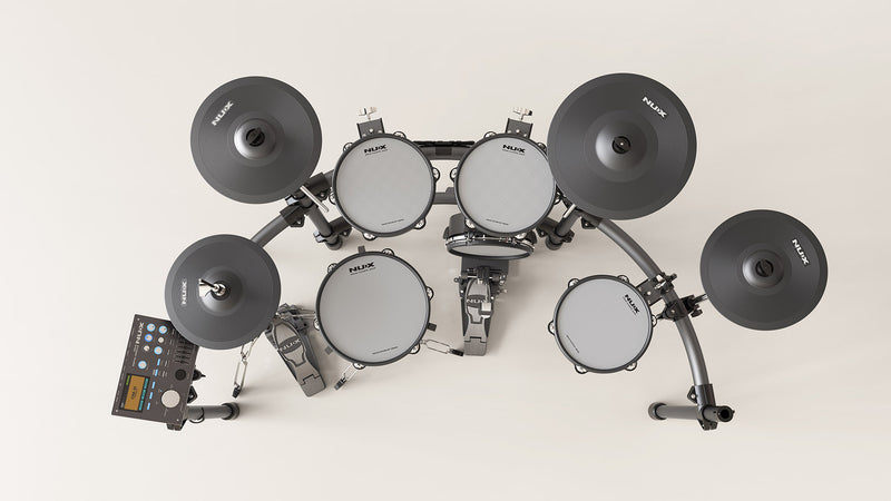 Nux DM-8 Remo Mesh Heads 9-Piece Digital Drum Kit