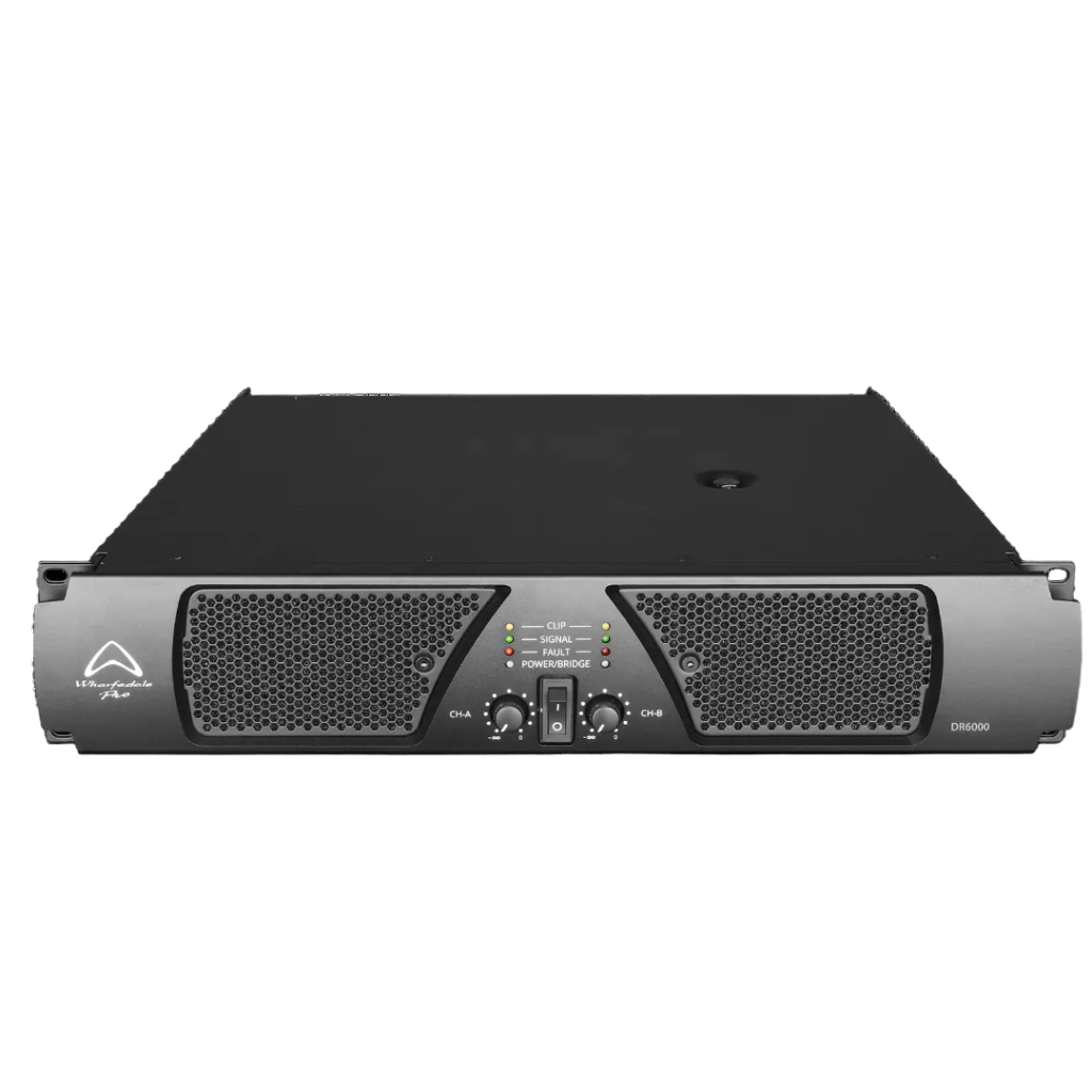 DR6000 2-Channel Class D Power Amplifier