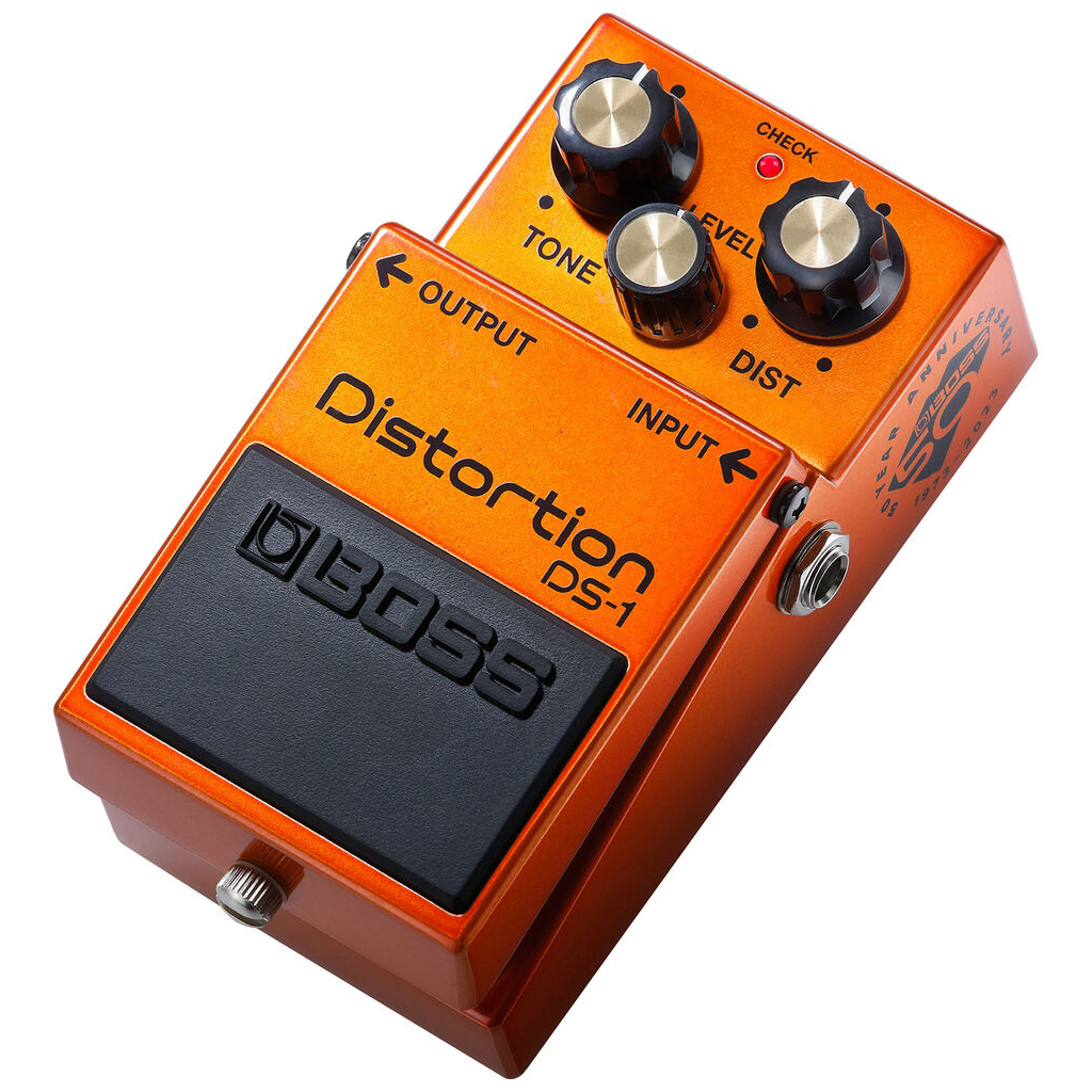 Boss DS-1 50th Anniversary Limited-Edition Distortion Pedal - Metallic Orange