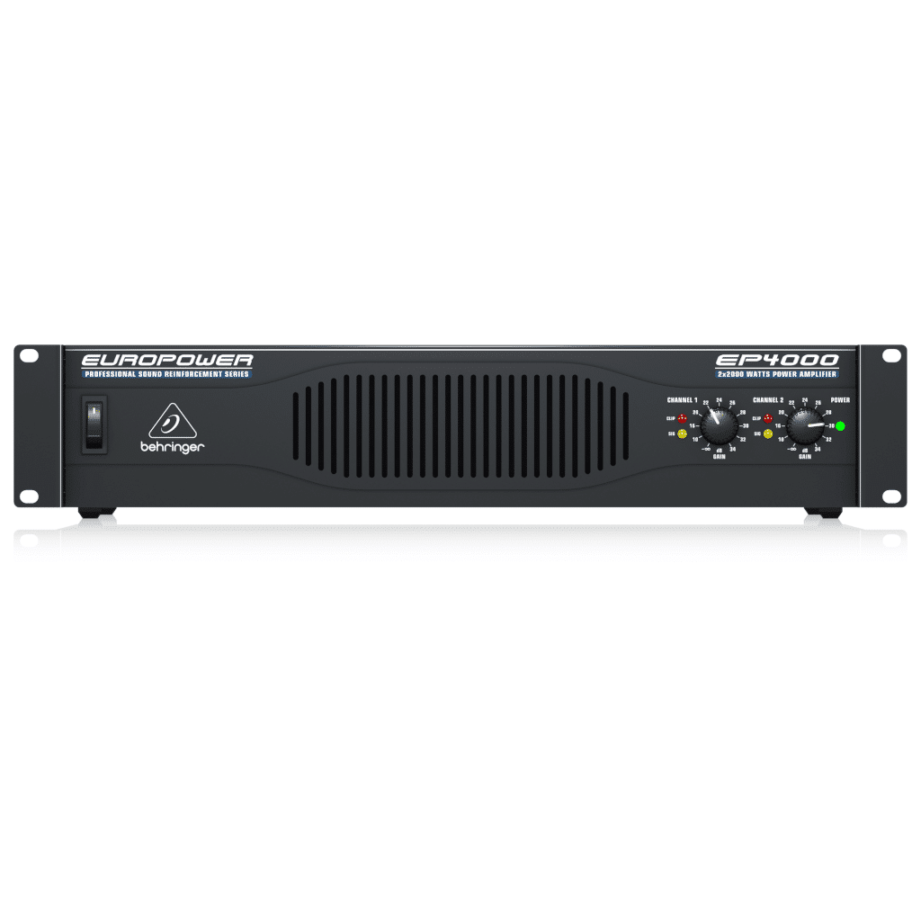 Behringer Europower EP4000 Power Amplifier – 4000W High-Power Stereo Amp with ATR Technology