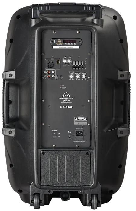 Wharfedale EZ-12A Portable 12” Trolley PA with BT wireless mics and MP3 Player