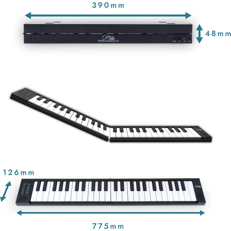 CARRY-ON FP49T 49-KEY TOUCH SENSITIVE FOLDING PIANO