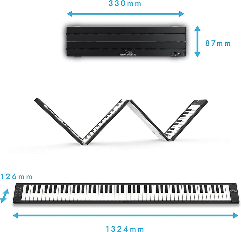 CARRY-ON FP88T 88-KEY TOUCH SENSITIVE FOLDING PIANO
