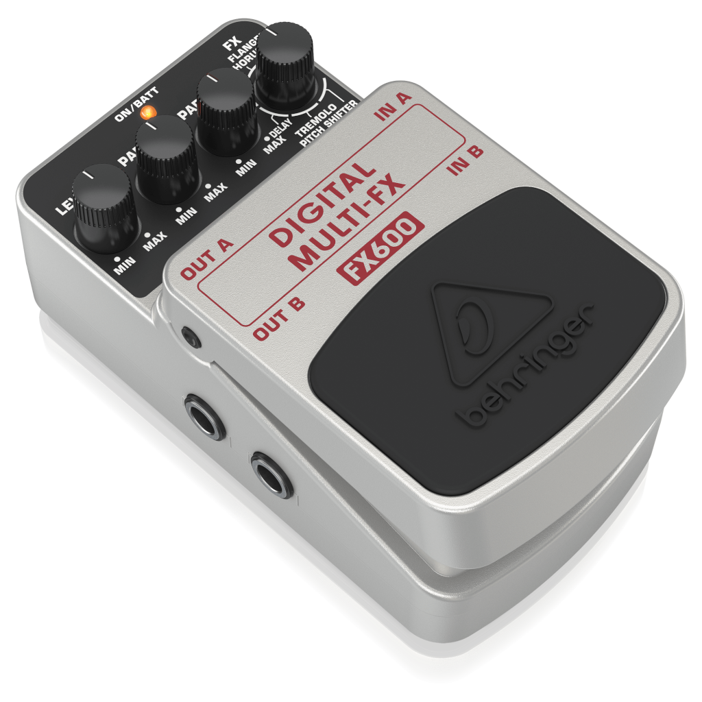 Behringer FX600 Digital Multi-FX Pedal – 6 Effects in One Compact Stompbox