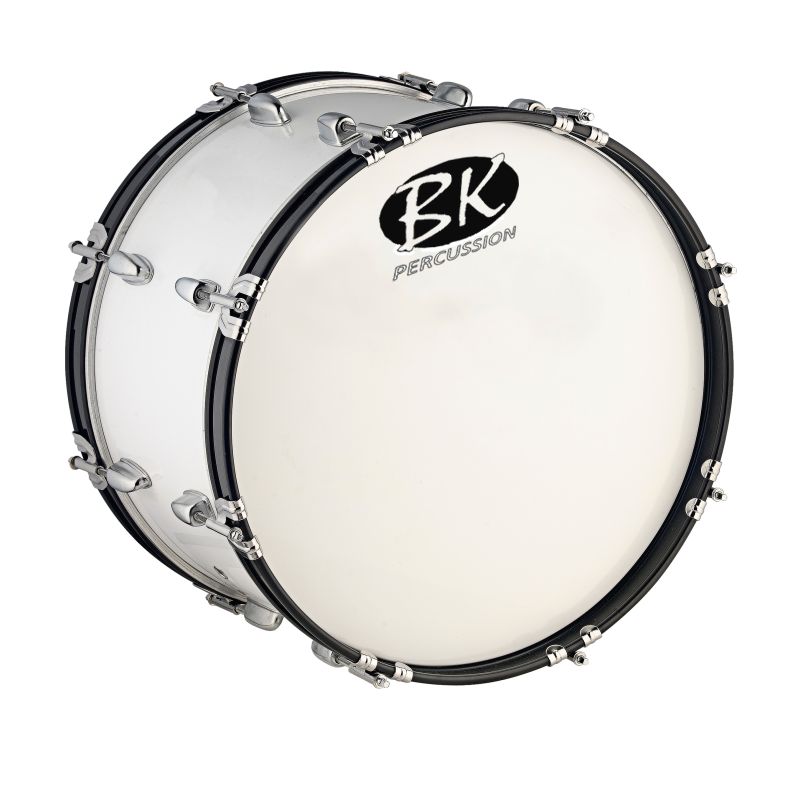 BK Percussion 28" Concert Marching Bass Drum with Strap and Mallets