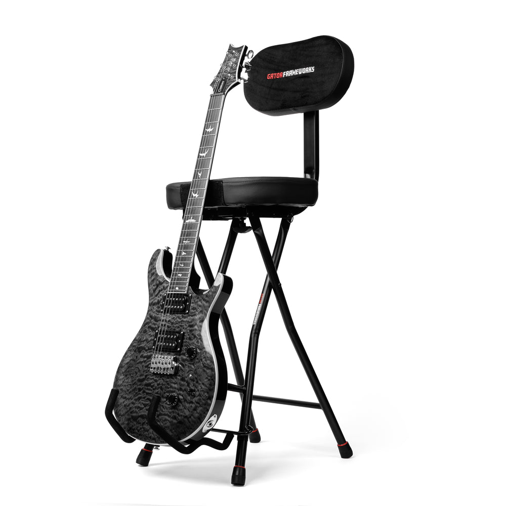 Gator Frameworks GFW-GTR-SEAT Guitar Seat and Stand Combo