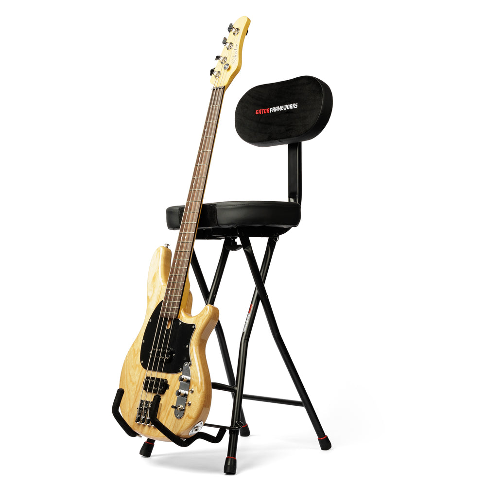 Gator Frameworks GFW-GTR-SEAT Guitar Seat and Stand Combo
