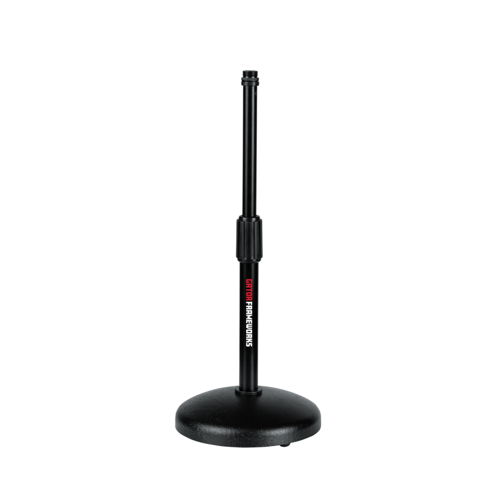 Gator GFW-MIC-0501 Round Base Desktop Mic Stand