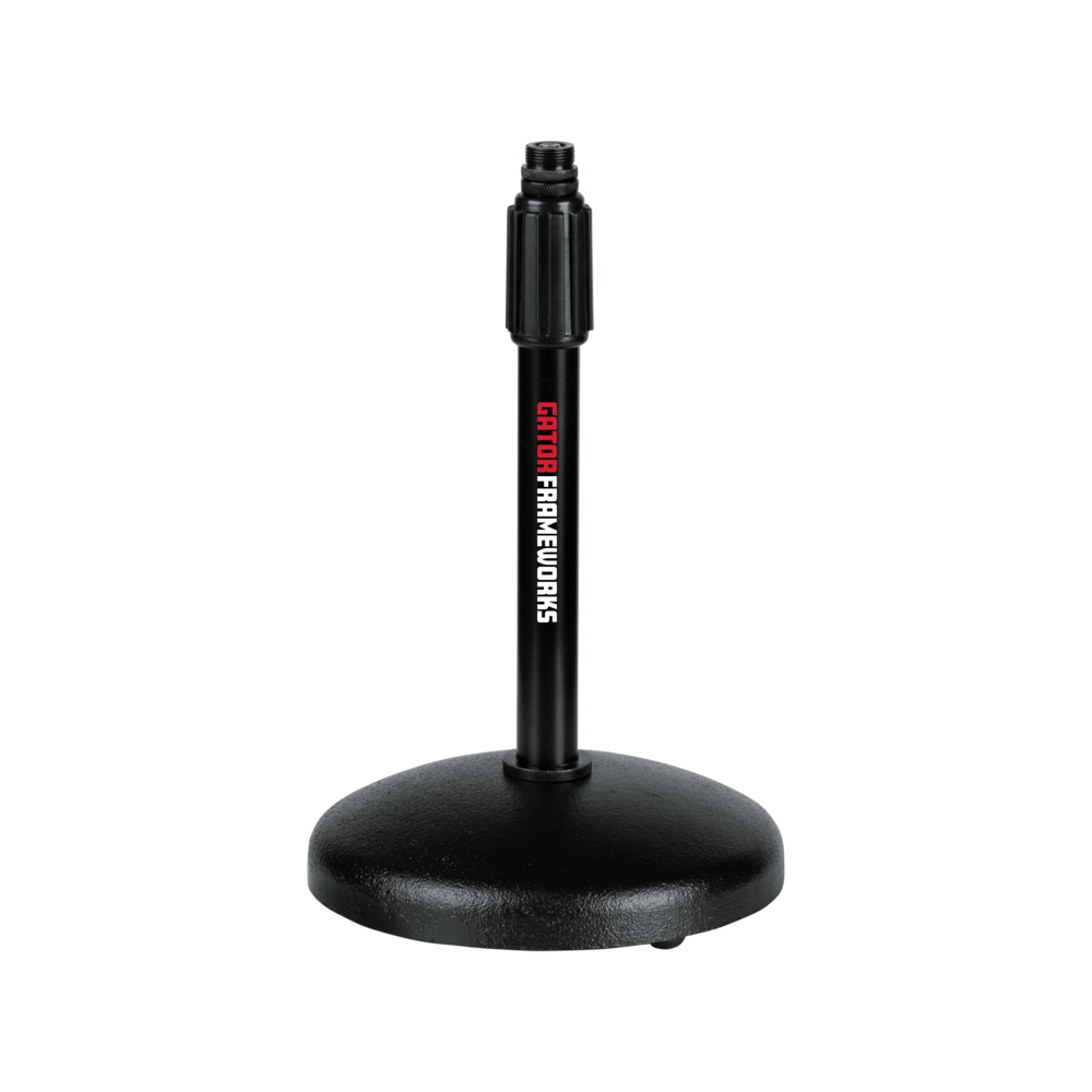 Gator GFW-MIC-0501 Round Base Desktop Mic Stand