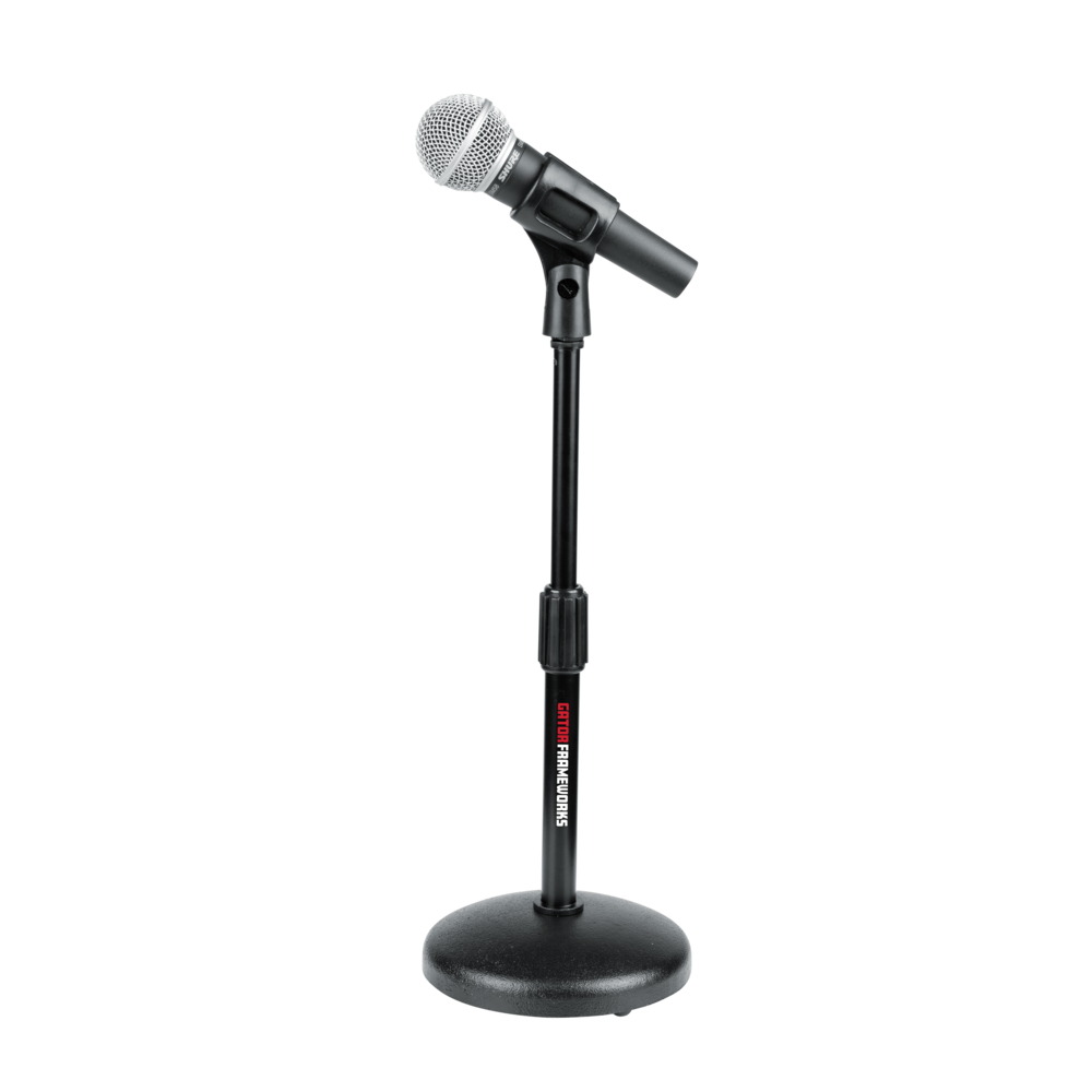 Gator GFW-MIC-0501 Round Base Desktop Mic Stand