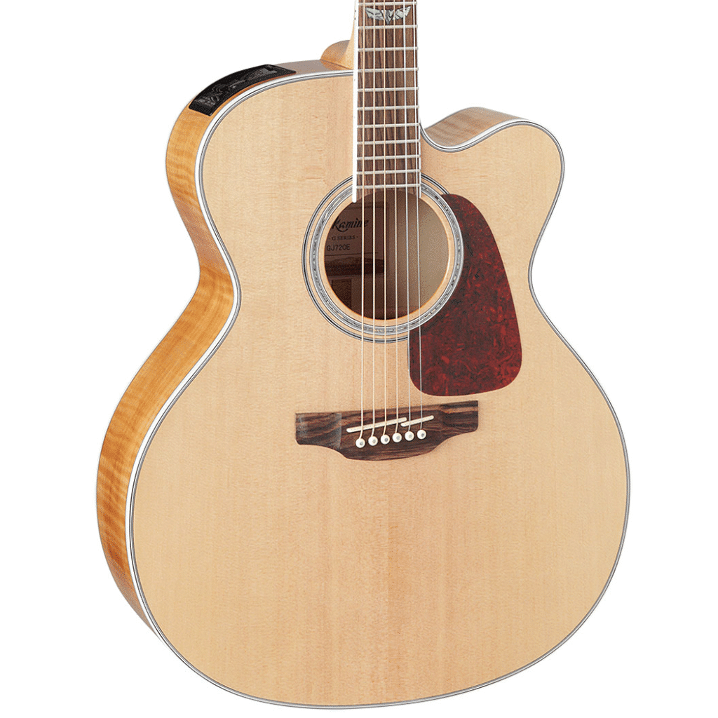 Takamine GJ72CE Jumbo Acoustic Electric Guitar Natural Gloss Finish