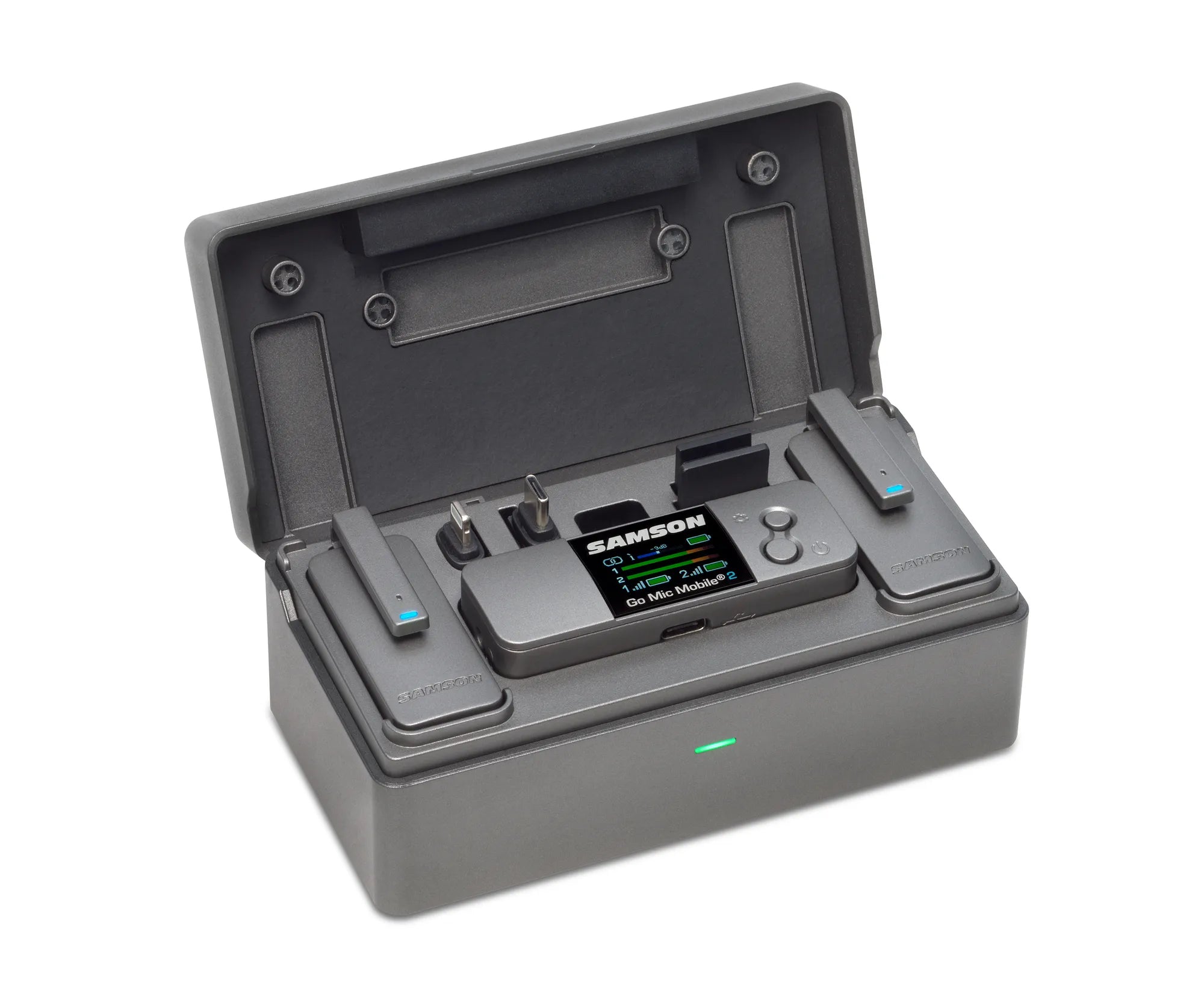 Samson Go Mic Mobile® 2 – Dual-Channel Digital Wireless System for Mobile Video