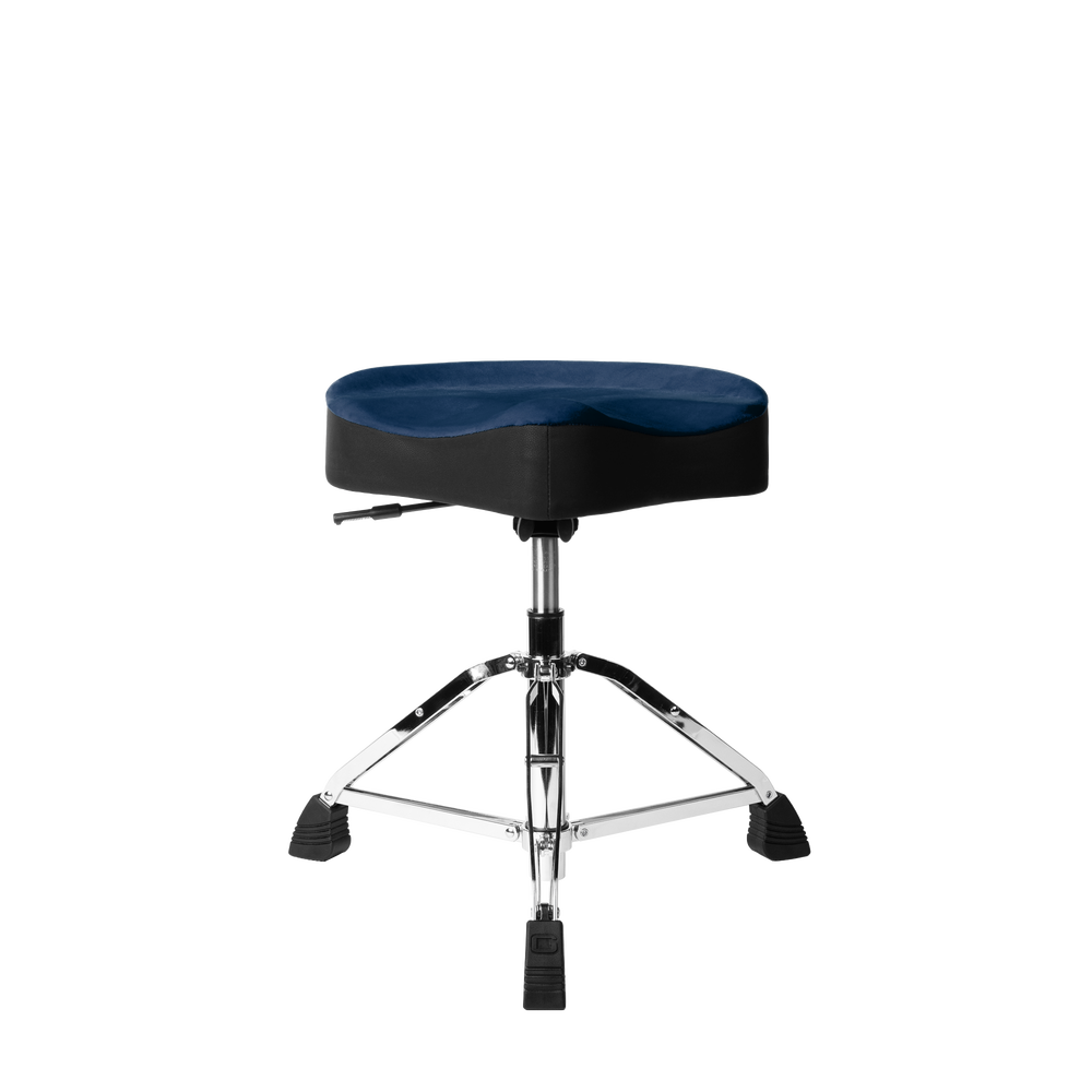 Gator Air Glide Drum Throne Saddle Seat - Blue
