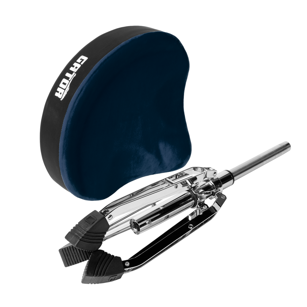 Gator Air Glide Drum Throne Saddle Seat - Blue