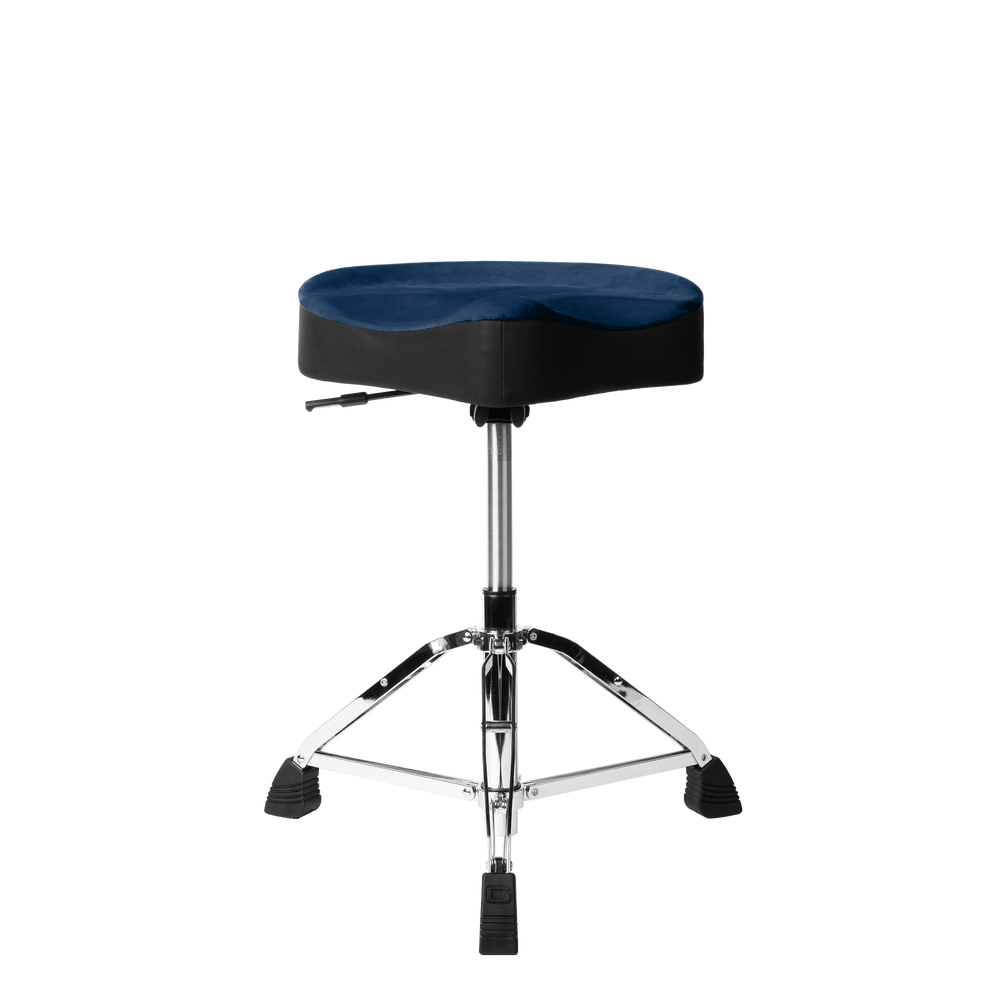 Gator Air Glide Drum Throne Saddle Seat - Blue
