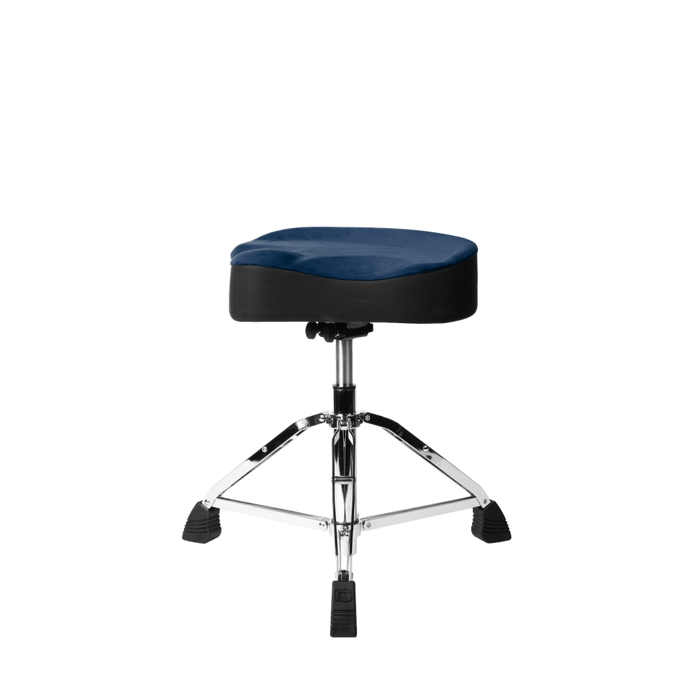 Gator Air Glide Drum Throne Saddle Seat - Blue