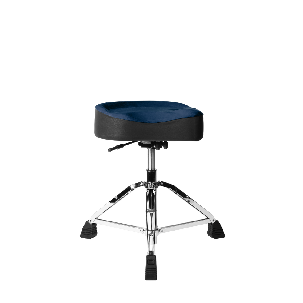 Gator Air Glide Drum Throne Saddle Seat - Blue