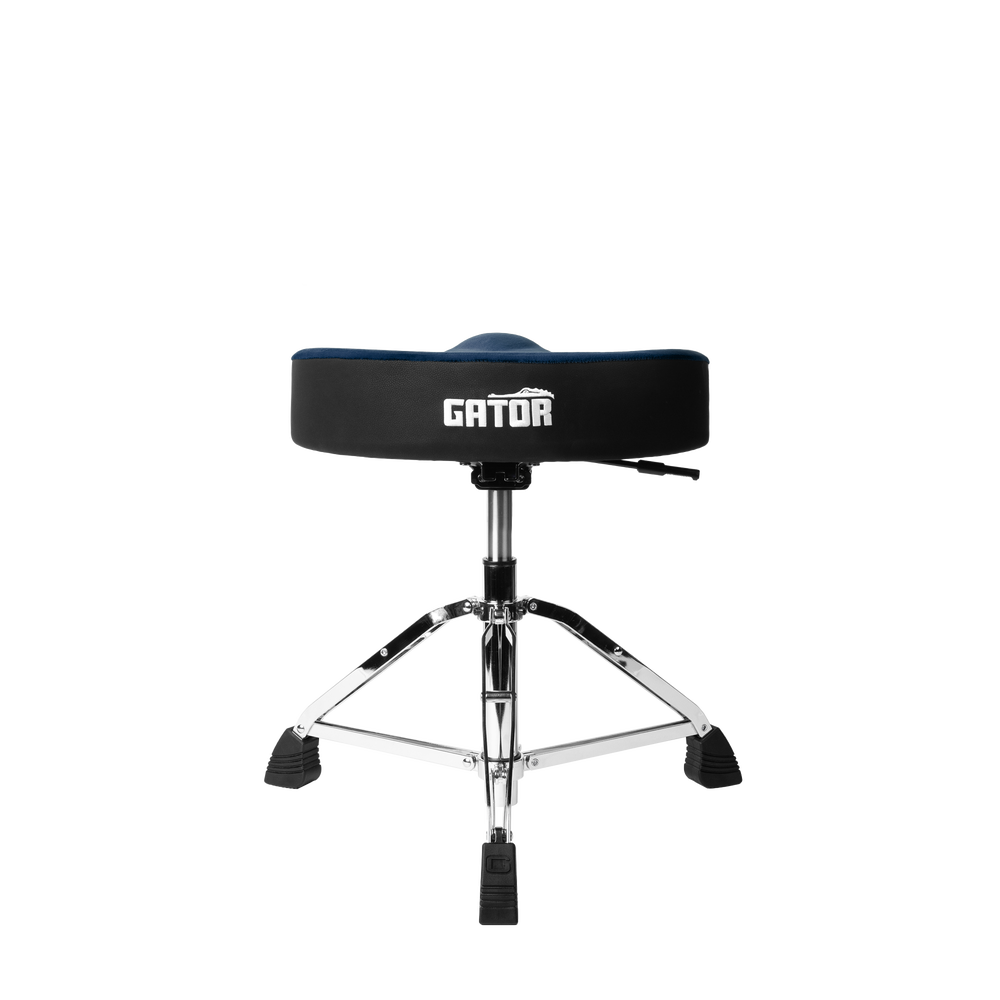 Gator Air Glide Drum Throne Saddle Seat - Blue